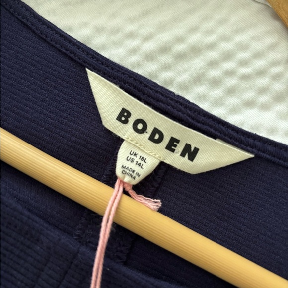 Boden Navy Ellen Ottoman Shift Dress - Picture 7 of 9